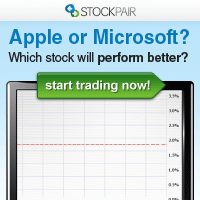Apple or Microsoft? Which stock will perform better? Start trading now with StockPair