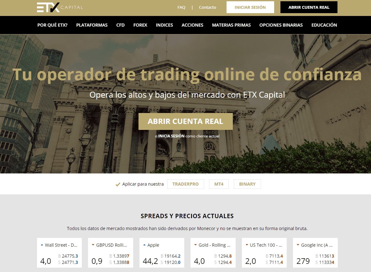 ETX Capital Revisión ETX Capital Revisión