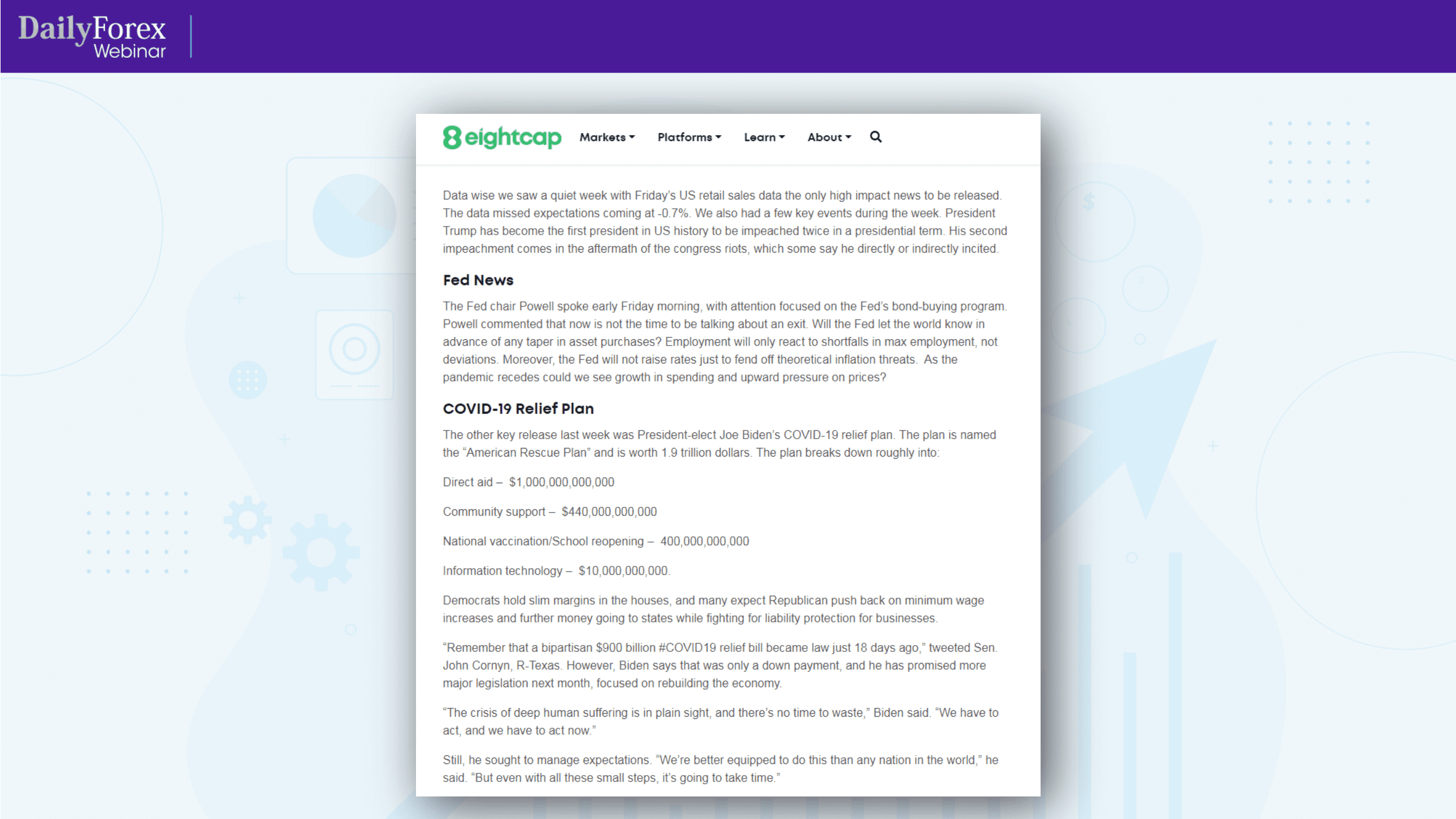 Eightcap analysis Eightcap analysis