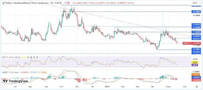 USD/MXN Hoy: Pronóstico Hoy 20/05 Gráfico Diario | DailyForex.com USD/MXN Hoy: Pronóstico Hoy 20/05 Gráfico Diario | DailyForex.com