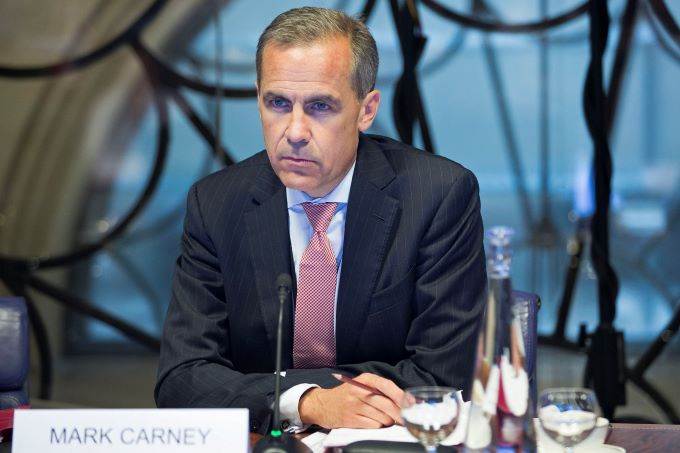 Mark Carney della Banca d'Inghilterra Mark Carney della Banca d'Inghilterra