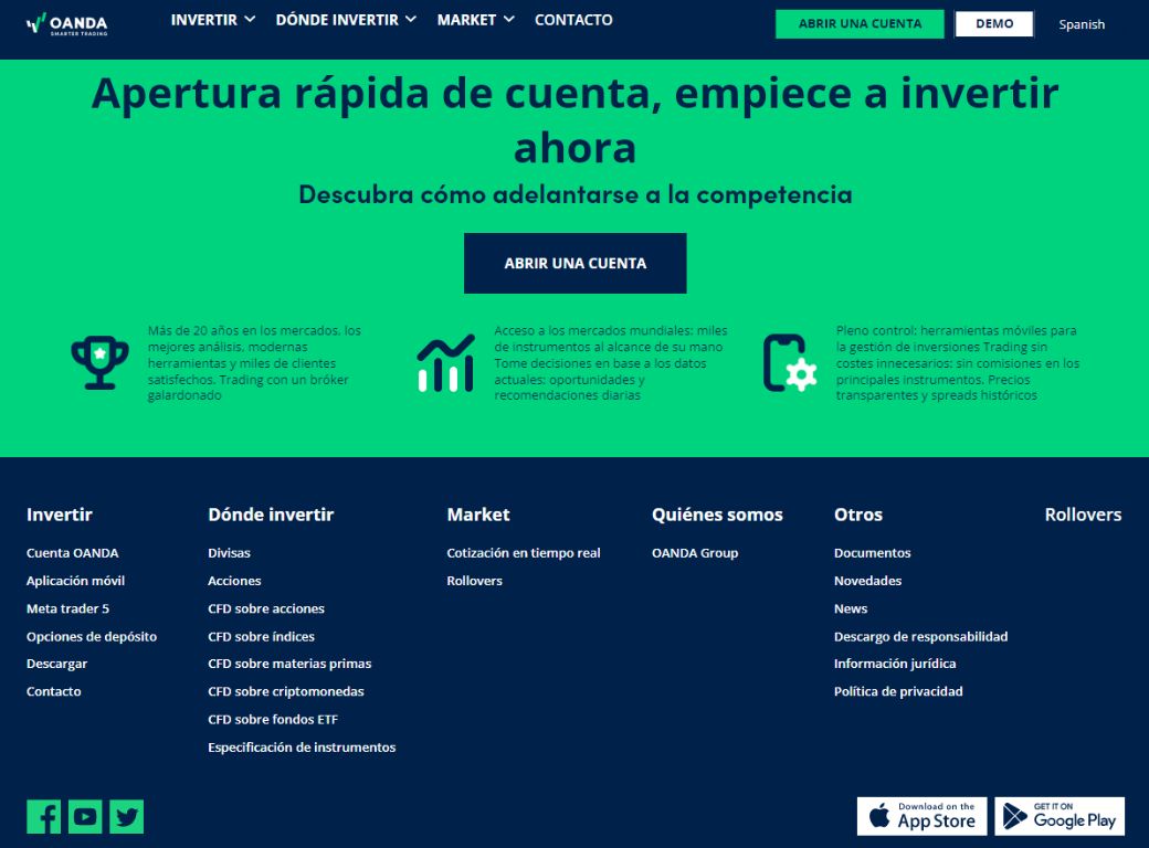 OANDA - Apertura de cuenta OANDA - Apertura de cuenta