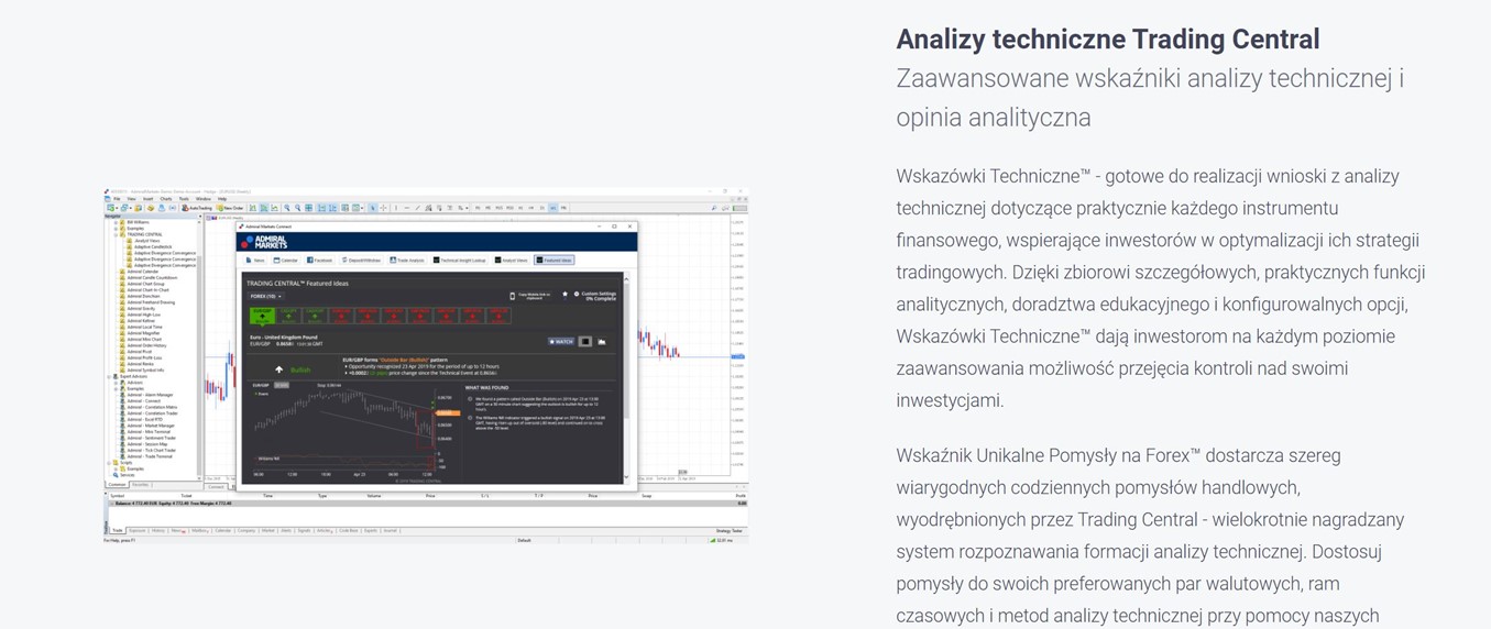 Admiral Markets edycja Meta Trader Supreme