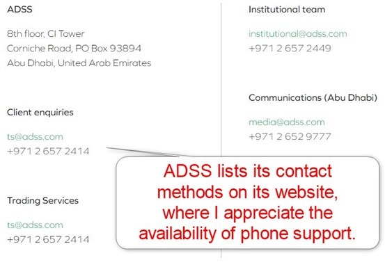 ADSS Customer Support