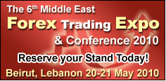 6th Middle East Forex Trading Expo 6th Middle East Forex Trading Expo