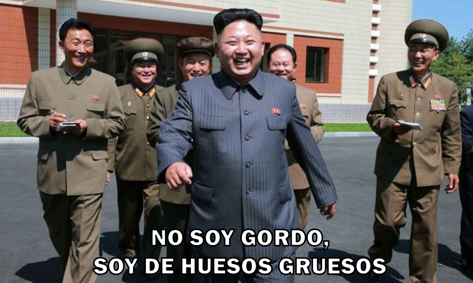 Nunca lo llamaría chaparro gordo... Nunca lo llamaría chaparro gordo...