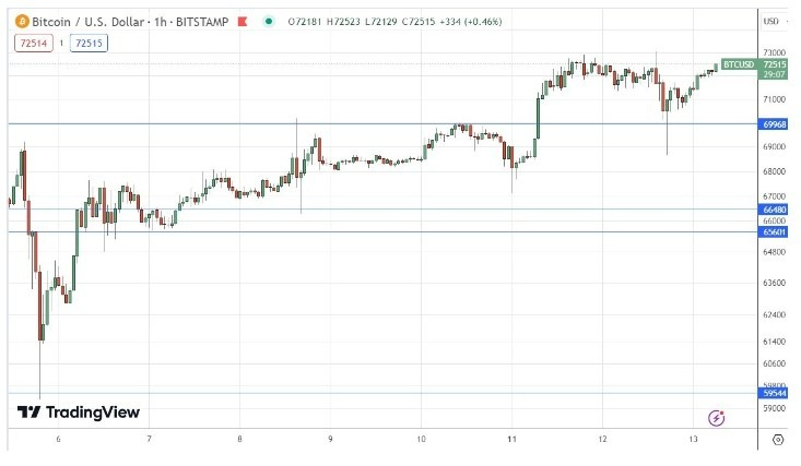 BTC/USD Hoy: Señal Forex 13/03 Gráfica | DailyForex.com