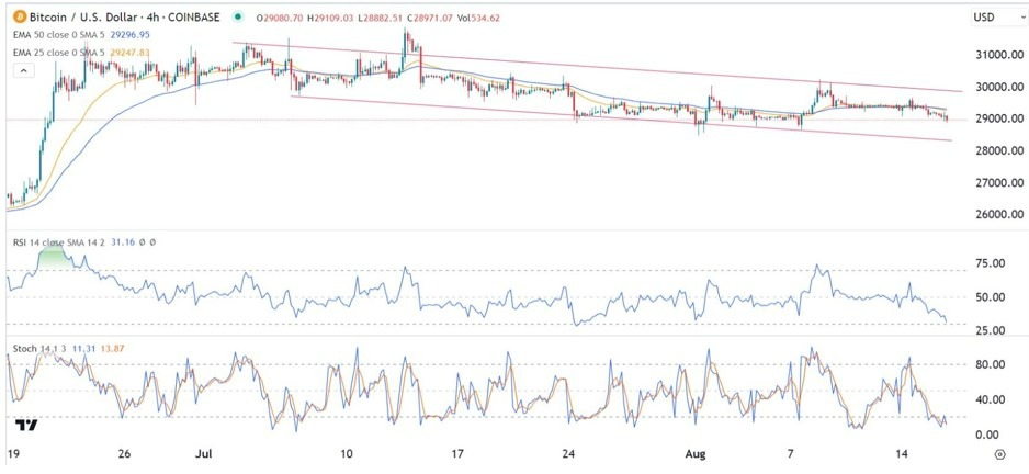 Gráfico de la Señal Forex BTC/USD Gráfico de la Señal Forex BTC/USD