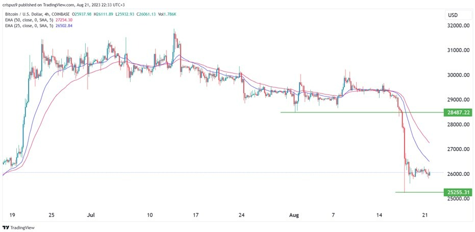 Gráfico de la Señal Forex BTC/USD Gráfico de la Señal Forex BTC/USD