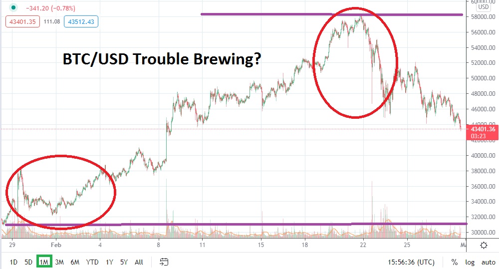 BTC/USD March 2021 BTC/USD March 2021
