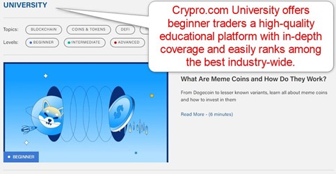 Crypto.com University Crypto.com University
