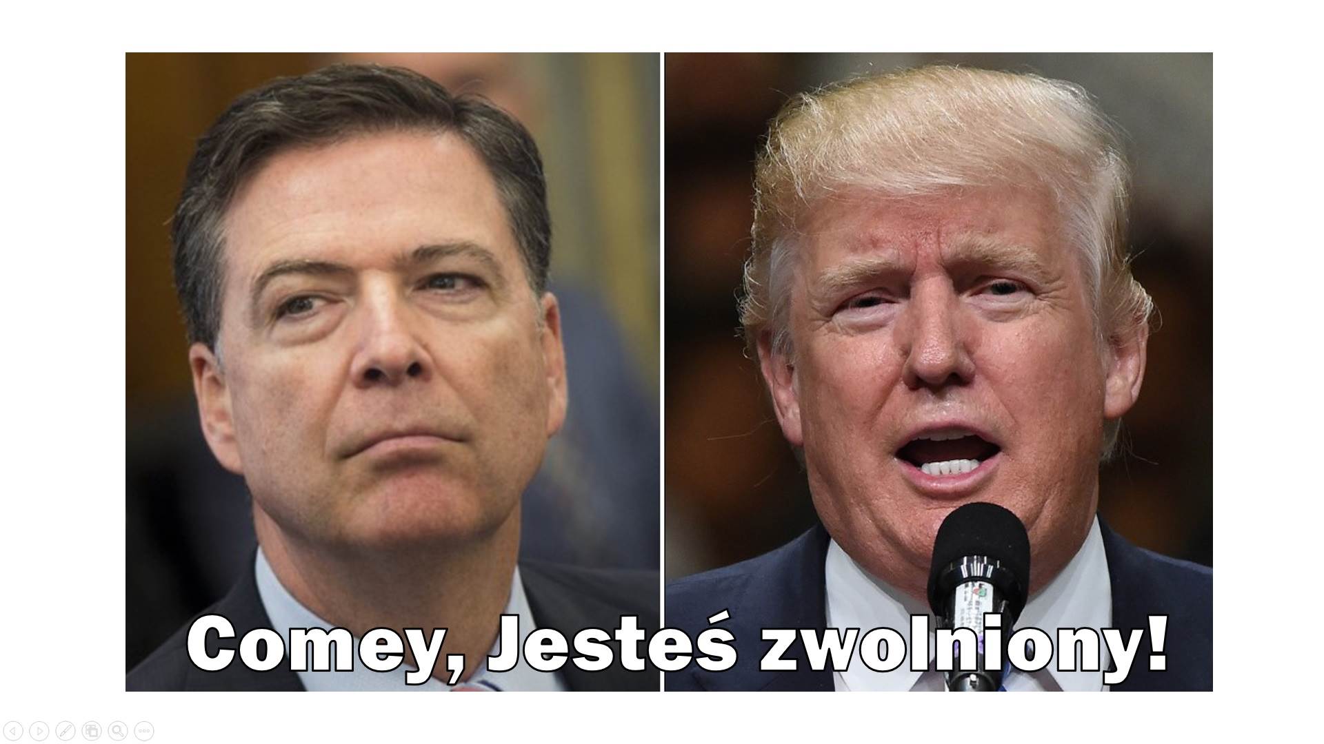 Trump i Comey Trump i Comey