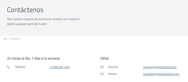 Contactenos Pepperstone Contactenos Pepperstone