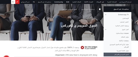 يضمن SWFX-Swiss FX Marketplace للمتداولين الوصول إلى أفضل الأسعار والسيولة
