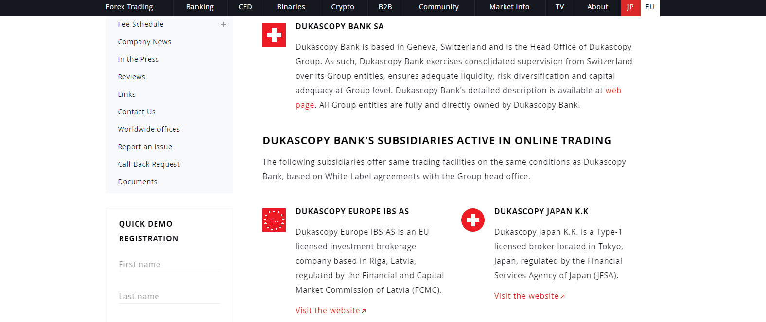 Dukascopy Review 2021 Pros Cons And How It Compares