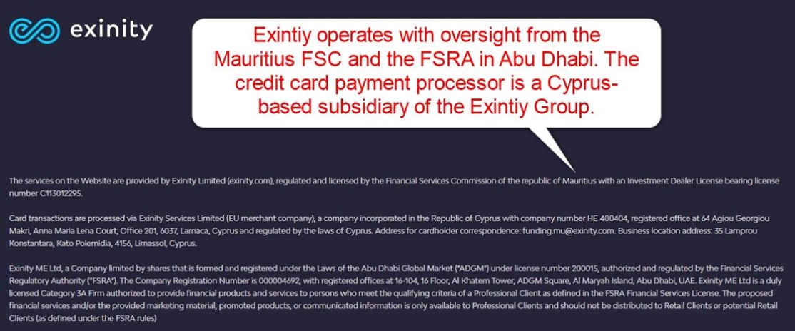 Exinity Regulator Exinity Regulator
