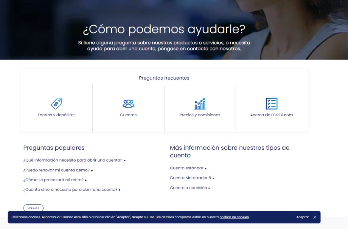 Forex.com - Servicio al Cliente