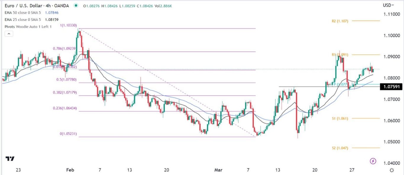 الرسم البياني اليومي لليورو مقابل الدولار الأمريكي الرسم البياني اليومي لليورو مقابل الدولار الأمريكي