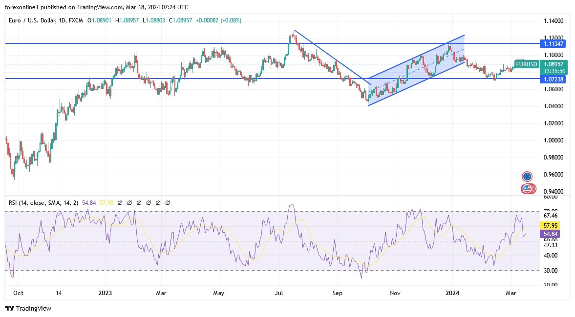 EUR/USD Analysis Today 18/3: Downward Trend Expected (graph) EUR/USD Analysis Today 18/3: Downward Trend Expected (graph)