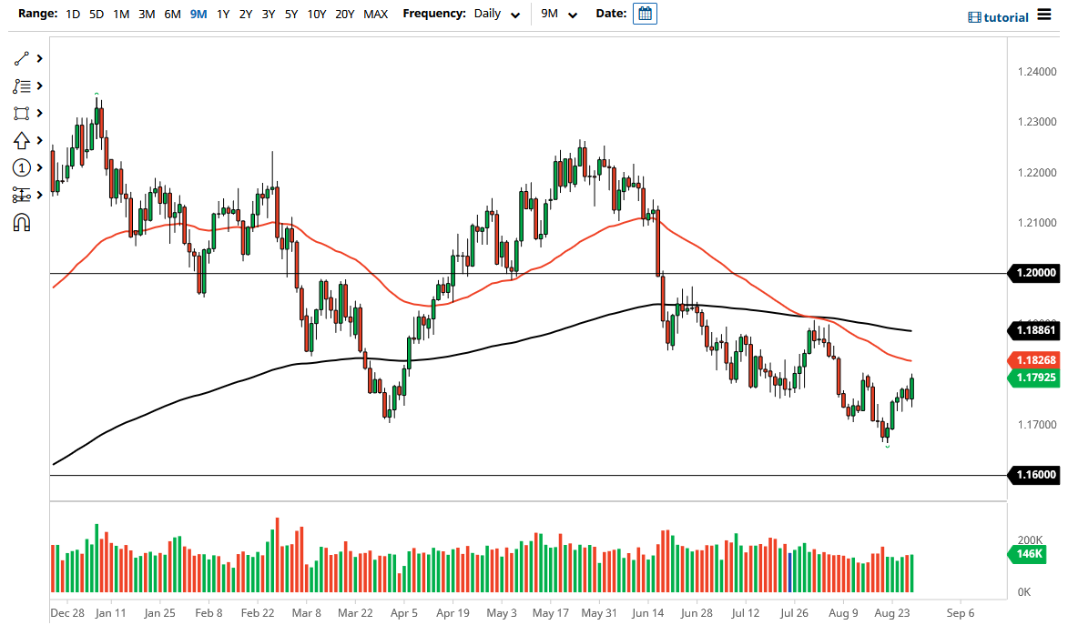 الرسم البياني اليومي لليورو مقابل الدولار الأمريكي