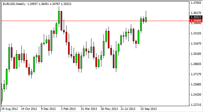 EUR/USD Haftalık Grafik - 7 Ekim 2013 EUR/USD Haftalık Grafik - 7 Ekim 2013