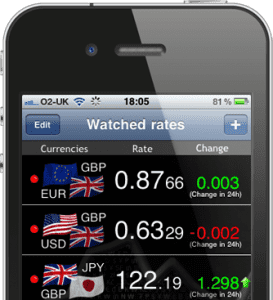 iCurrency Plus mobile Forex trading app iCurrency Plus mobile Forex trading app
