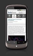 Daily Forex News & Analysis App Forex Android Application by DailyForex.com