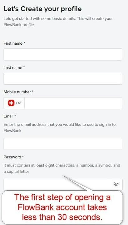 FlowBank Account Opening FlowBank Account Opening