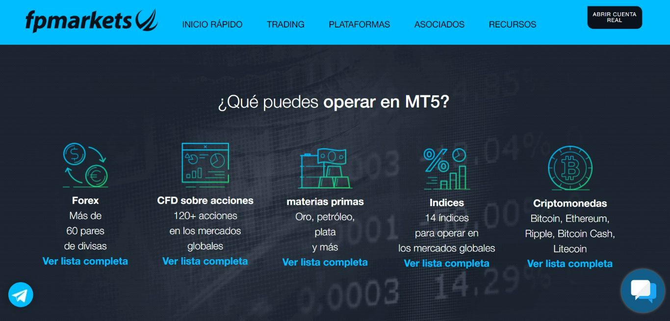 FP Markets - MT5 FP Markets - MT5