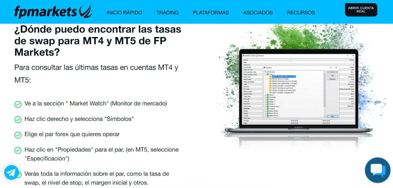 FP Markets - Swap FP Markets - Swap