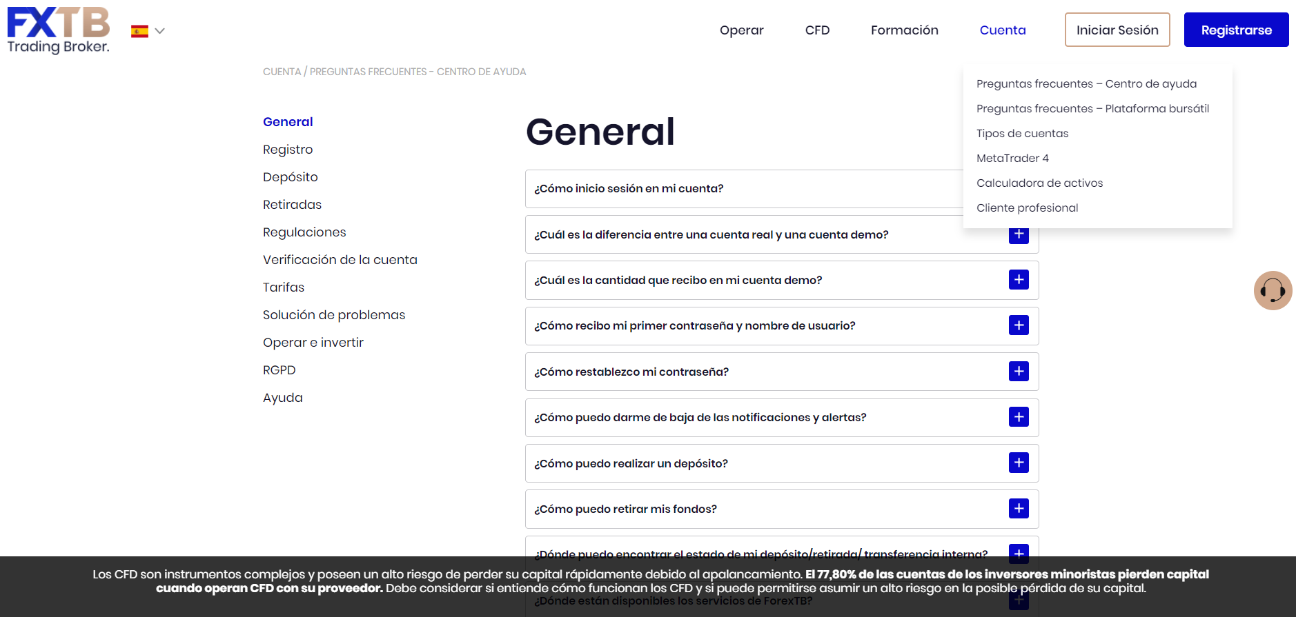 Preguntas frecuentes FXTB. Preguntas frecuentes FXTB.