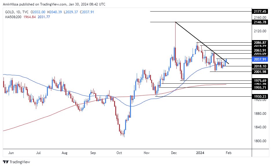 الرسم البياني اليومي للذهب الرسم البياني اليومي للذهب