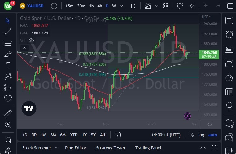 الرسم البياني اليومي للذهب