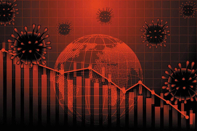 صورة توضيحية لتأثير فيروس كورونا صورة توضيحية لتأثير فيروس كورونا