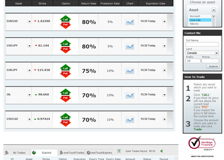 iOption Trading Platform