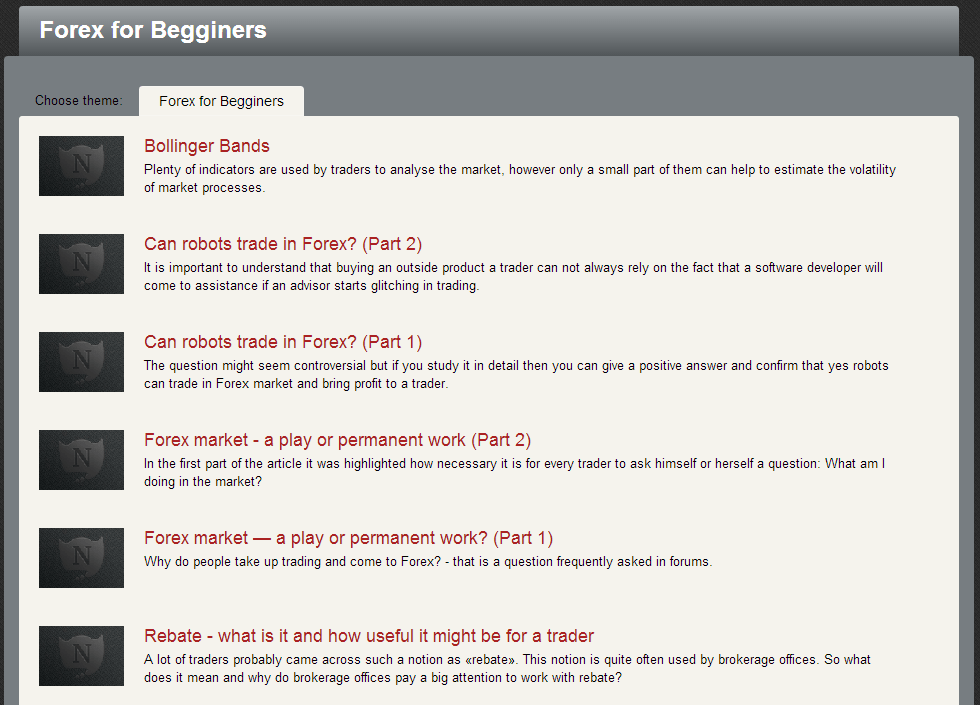 NewForex Educational Articles NewForex Educational Articles
