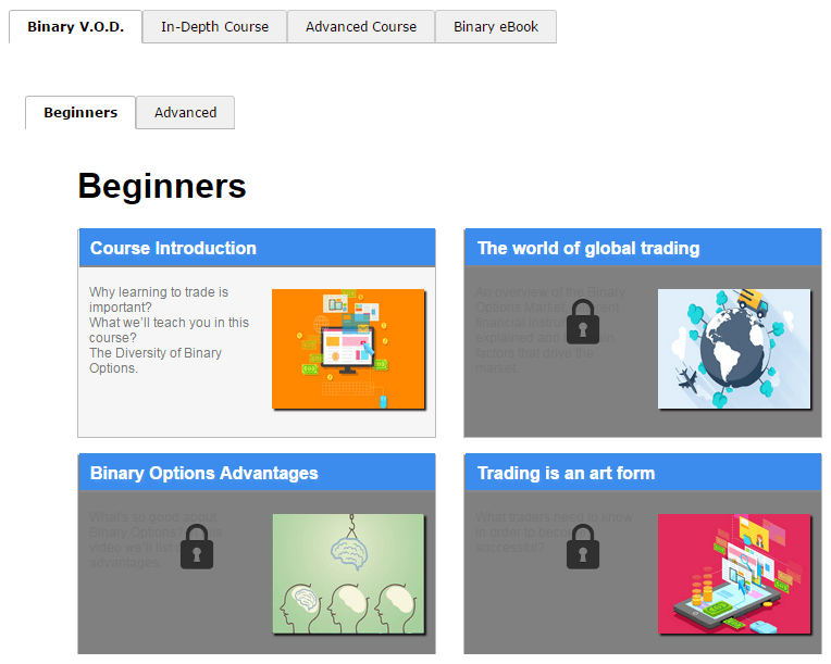 Rbinary Educational Courses