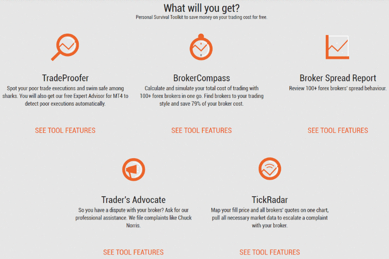 Tradeproofer Tools