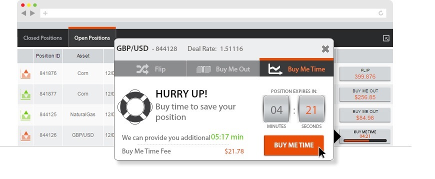 uBinary Buy Me Time Option