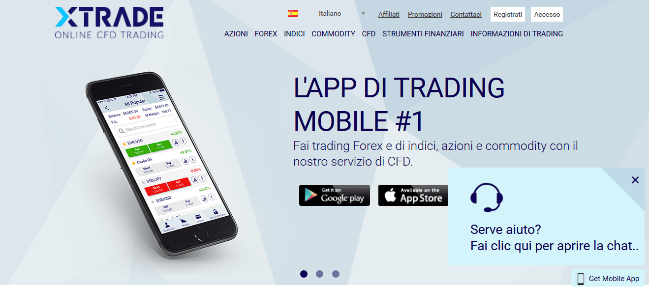 XTrade Mobile Platform