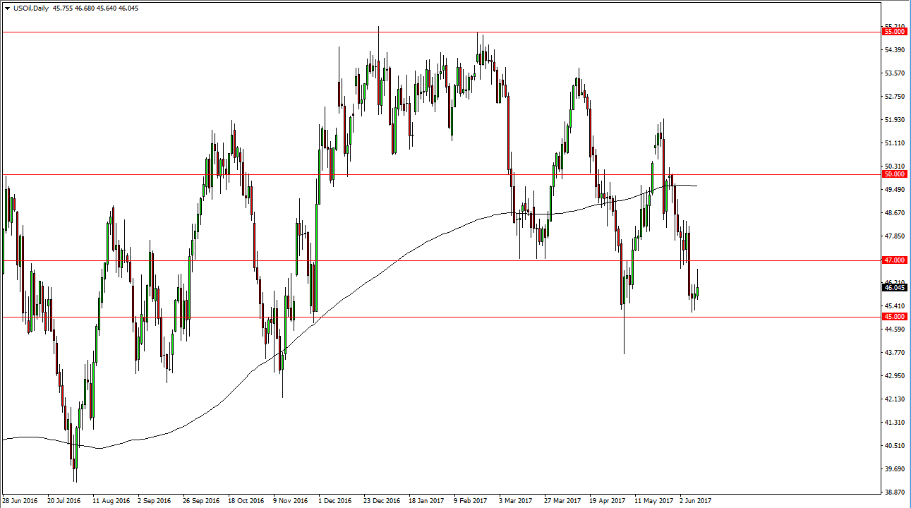 الرسم البياني اليومي للنفط الخام