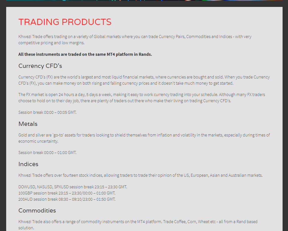 Khwezi Broker Review Khwezi Broker Review