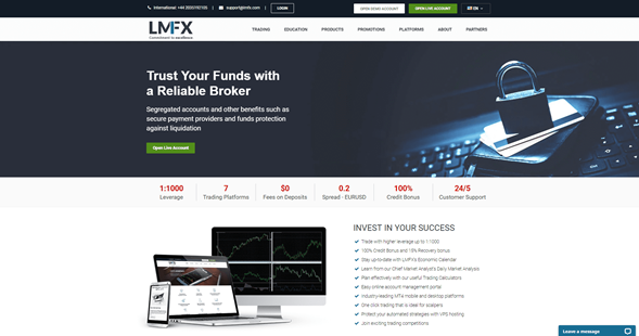 Página Principal de LMFX