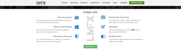 Características de LMFX
