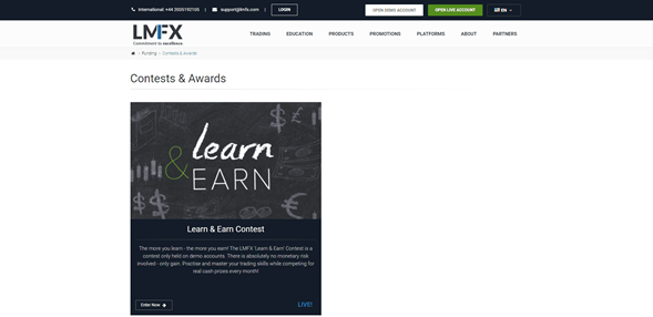 Bonos y Promociones de LMFX