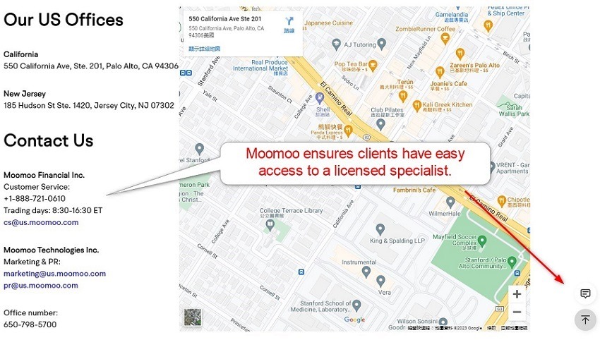 Moomoo  Palo Alto CA