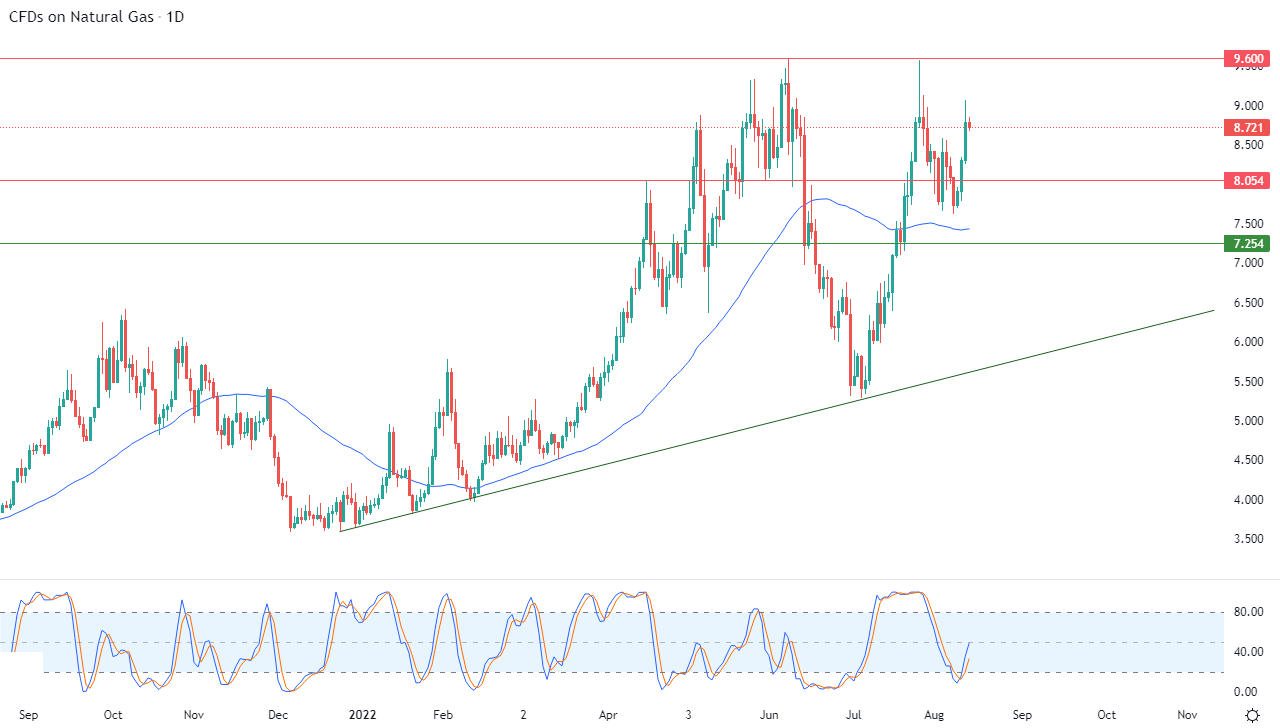 الرسم البياني اليومي للغاز الطبيعي الرسم البياني اليومي للغاز الطبيعي