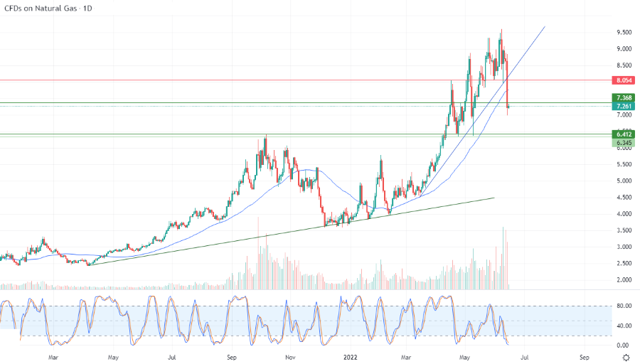 الرسم البياني اليومي للغاز الطبيعي الرسم البياني اليومي للغاز الطبيعي