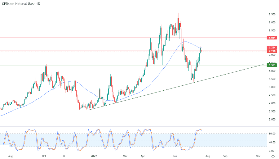 الرسم البياني اليومي للغاز الطبيعي الرسم البياني اليومي للغاز الطبيعي