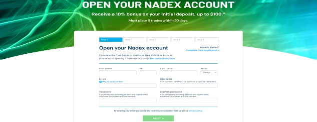 Nadex maximum withdrawal